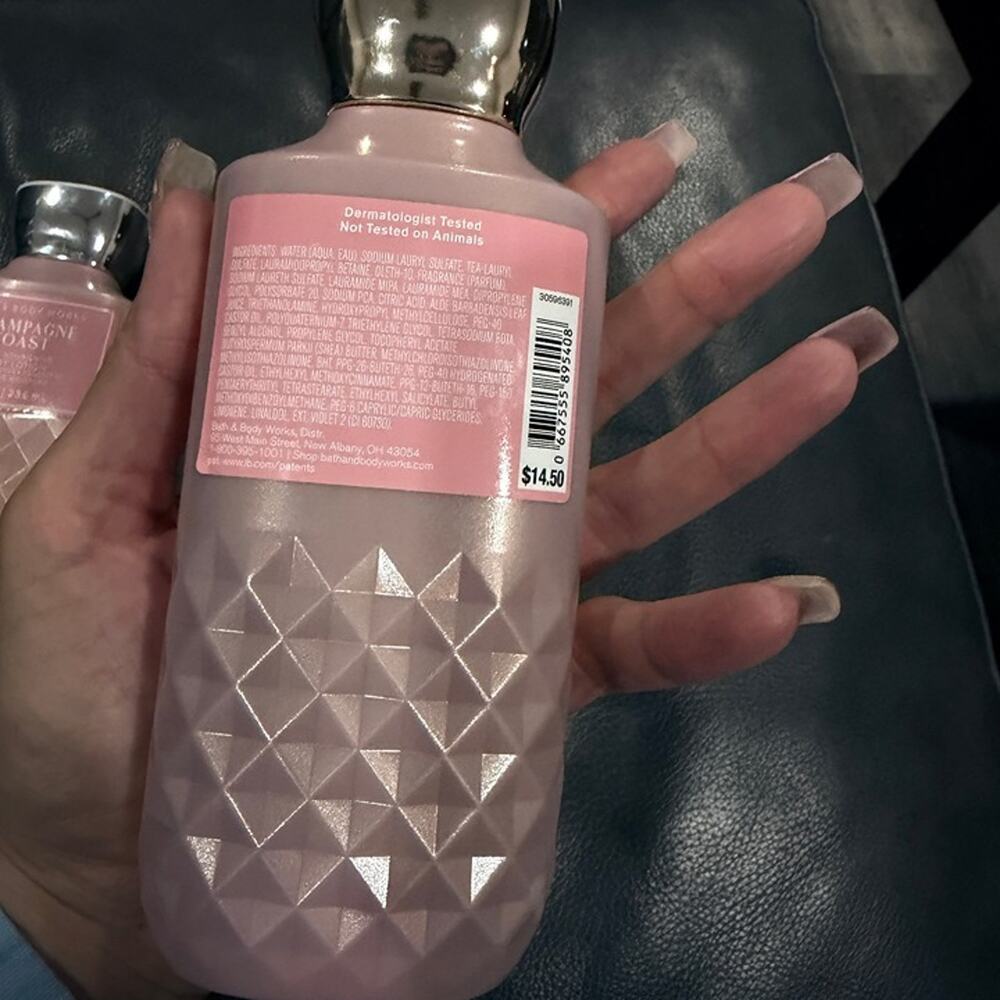 New- Bath & Body Works Champagne Toast Body Lotion & Shower Gel Set - Picture 5 of 5